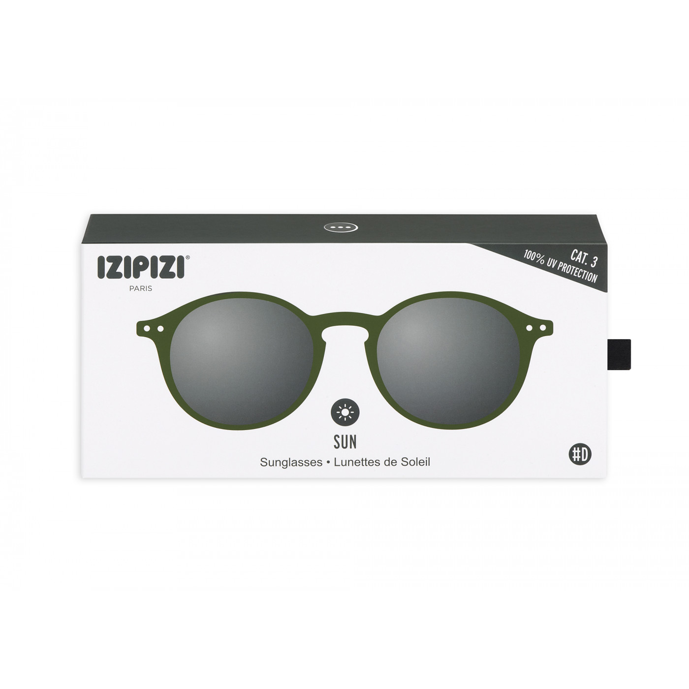 Izipizi - Sun D kaki green grey lenses naočare