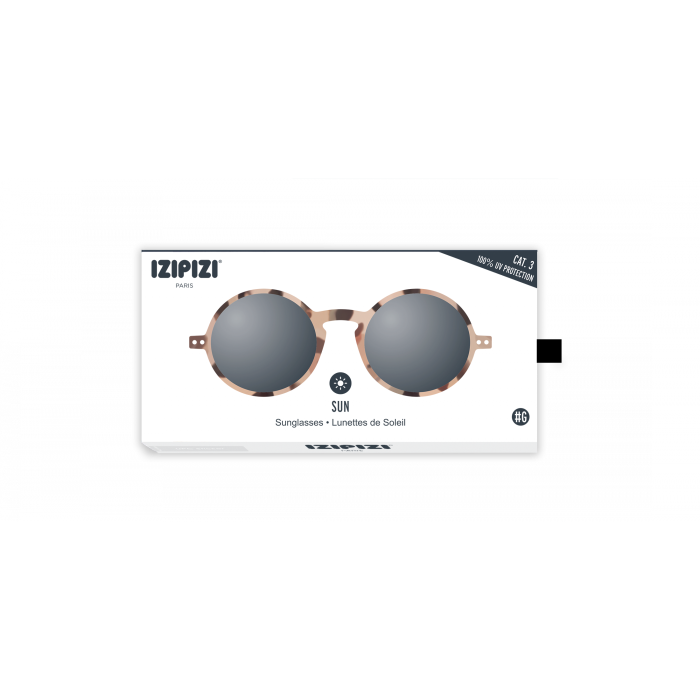 Izipizi - Sun G light tortoise soft grey lenses naočare