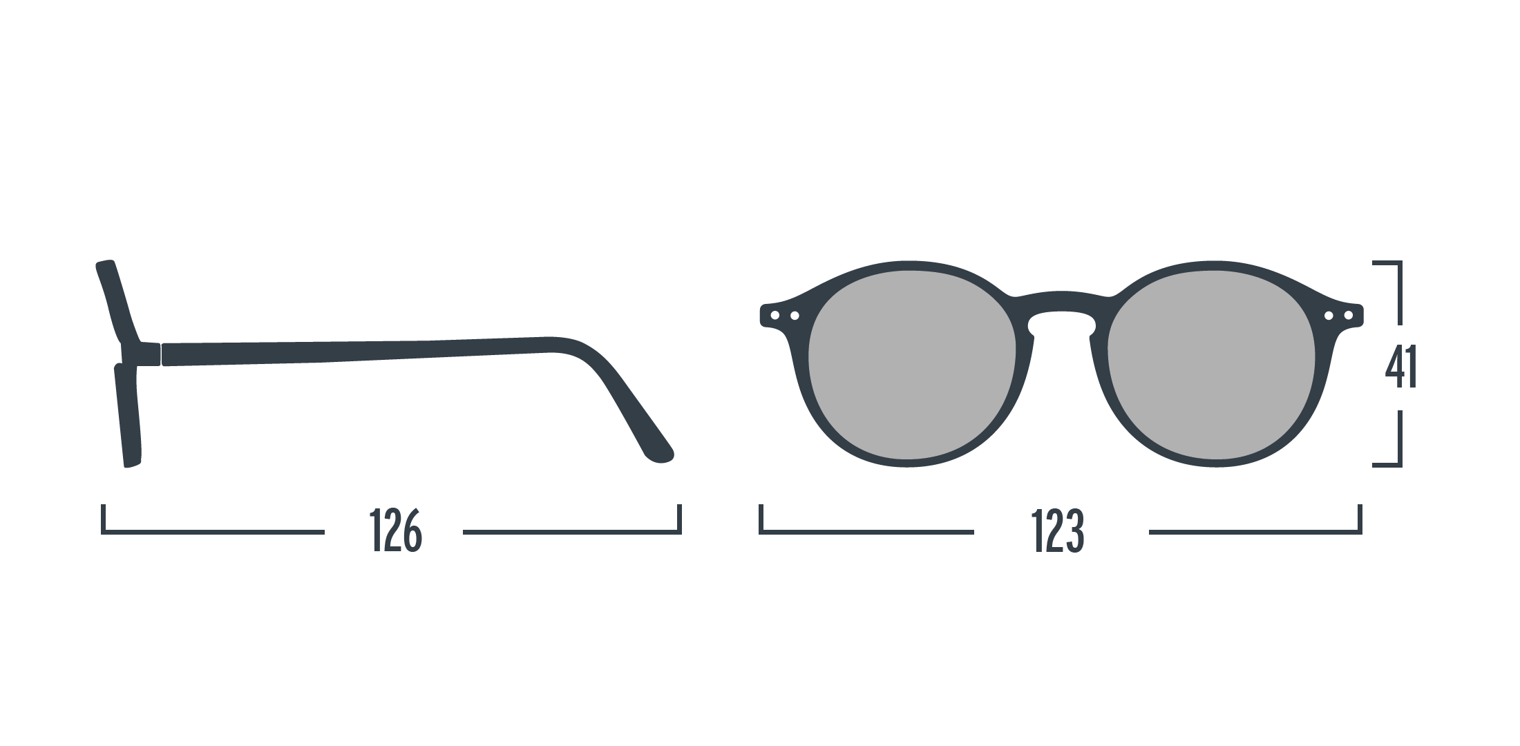 Izipizi - Sun Junior D tortoise grey lenses naočare